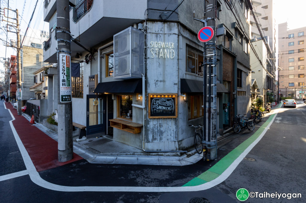 SIDEWALK STAND (中目黒店・Naka Meguro) - Entrance