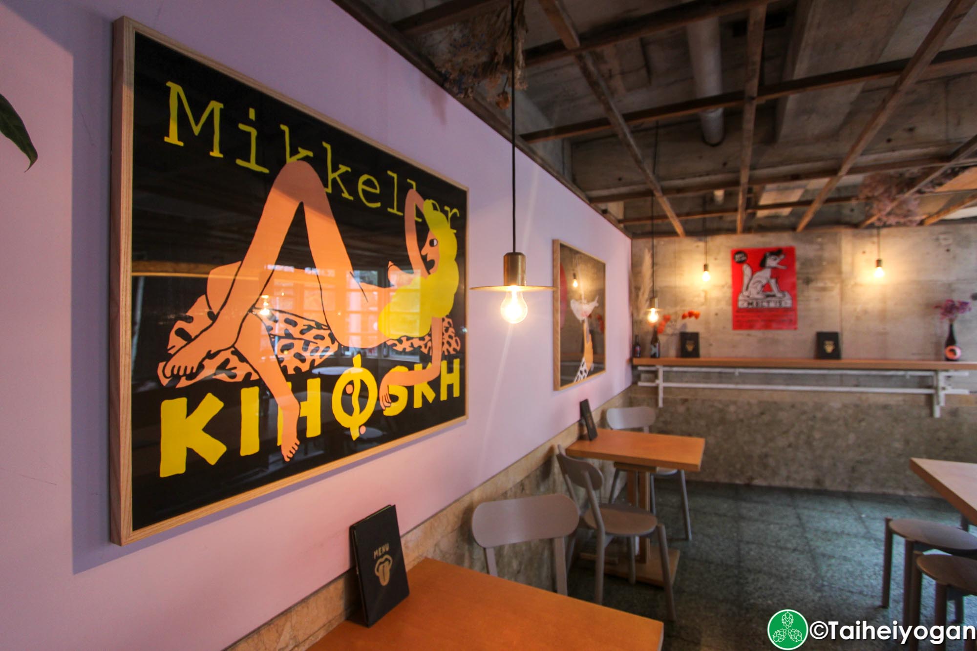 Mikkeller Tokyo - 2nd Floor - Interior - Tables