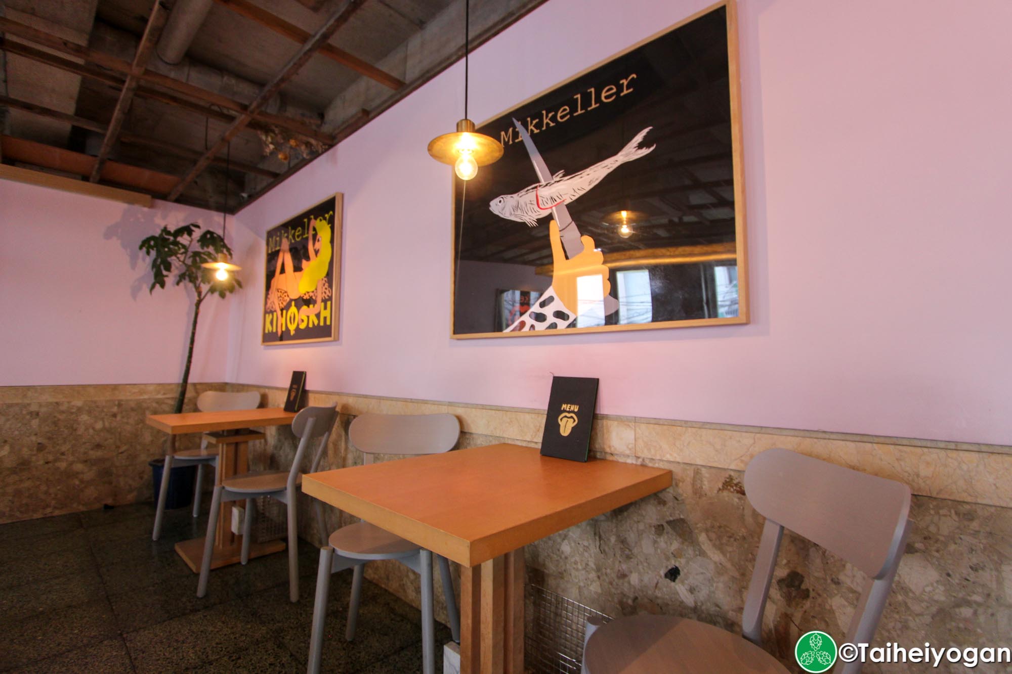 Mikkeller Tokyo - 2nd Floor - Interior - Tables