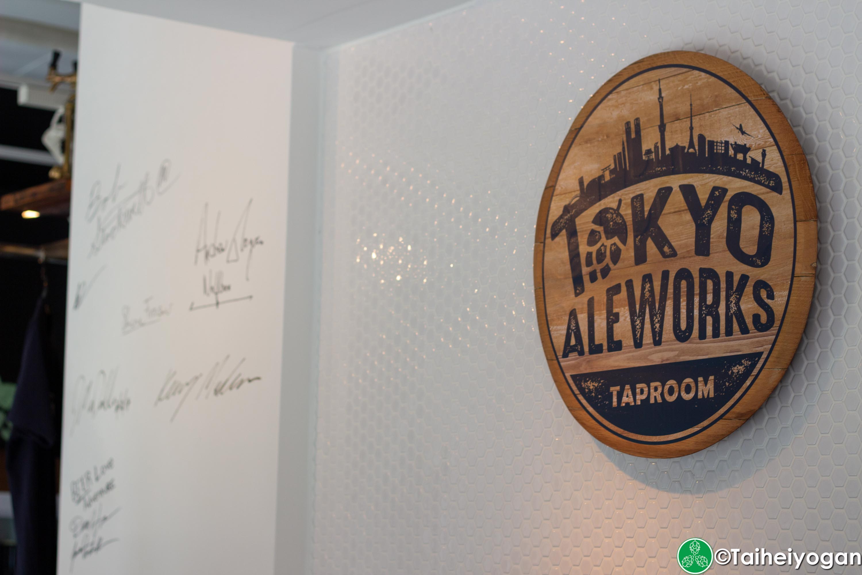 Tokyo Aleworks Taproom - Interior - Decorations