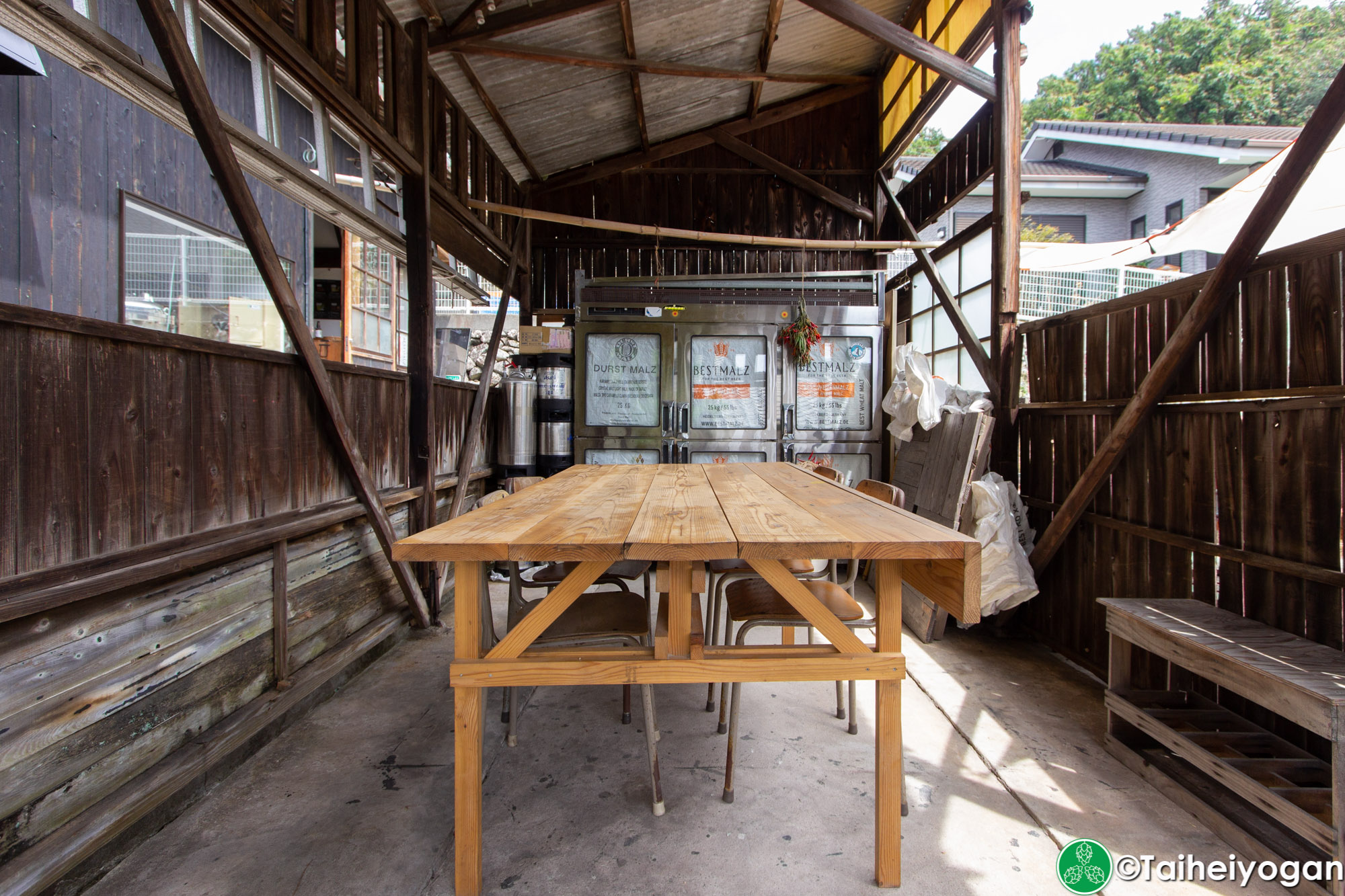 まめまめびーる・Mame Mame Beer - Outdoor Area - Covered Table Seating